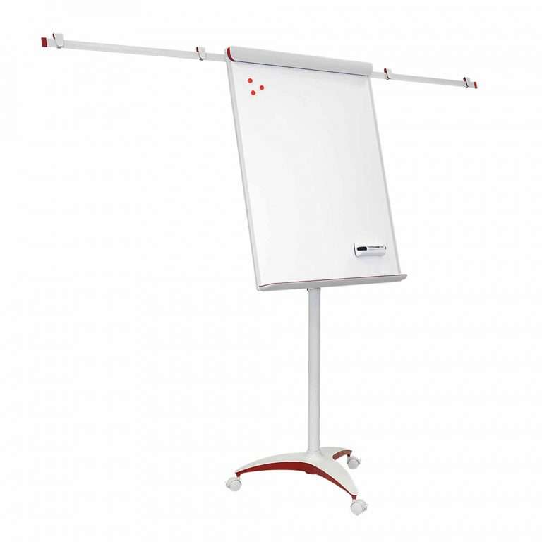FLIPCHART OFFICE PRO MOBILE MAGNÉTIQUE VERSION ROUGE 100X70